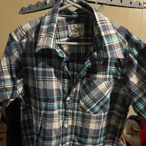 Childrens place short sleeve button down